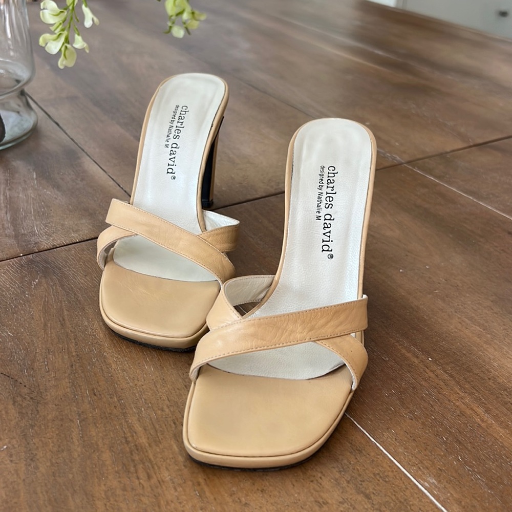 Charles David by Nathalie M Strappy Heels size 7.5